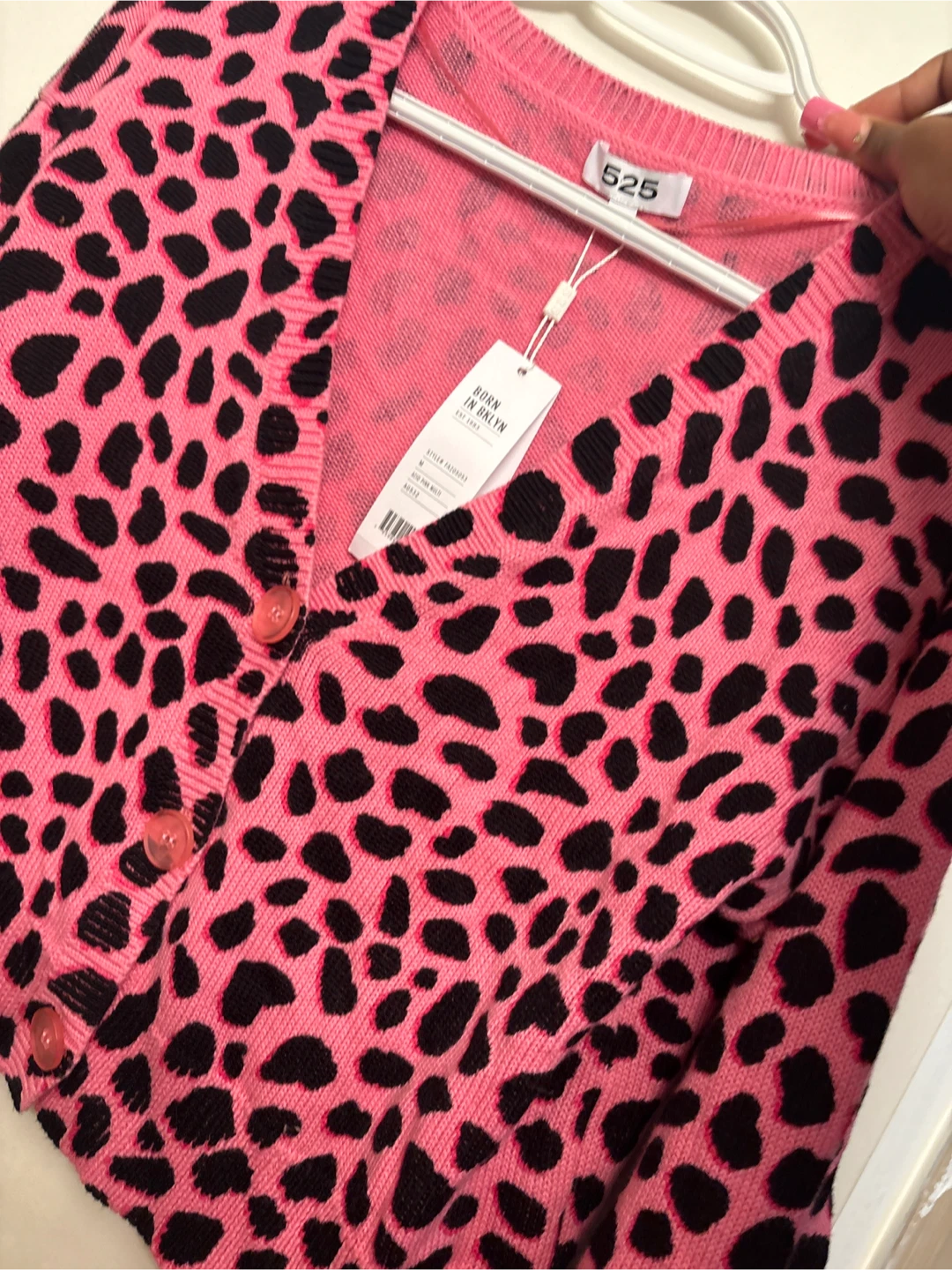 525 Leopard Print Cardigan - photo 3
