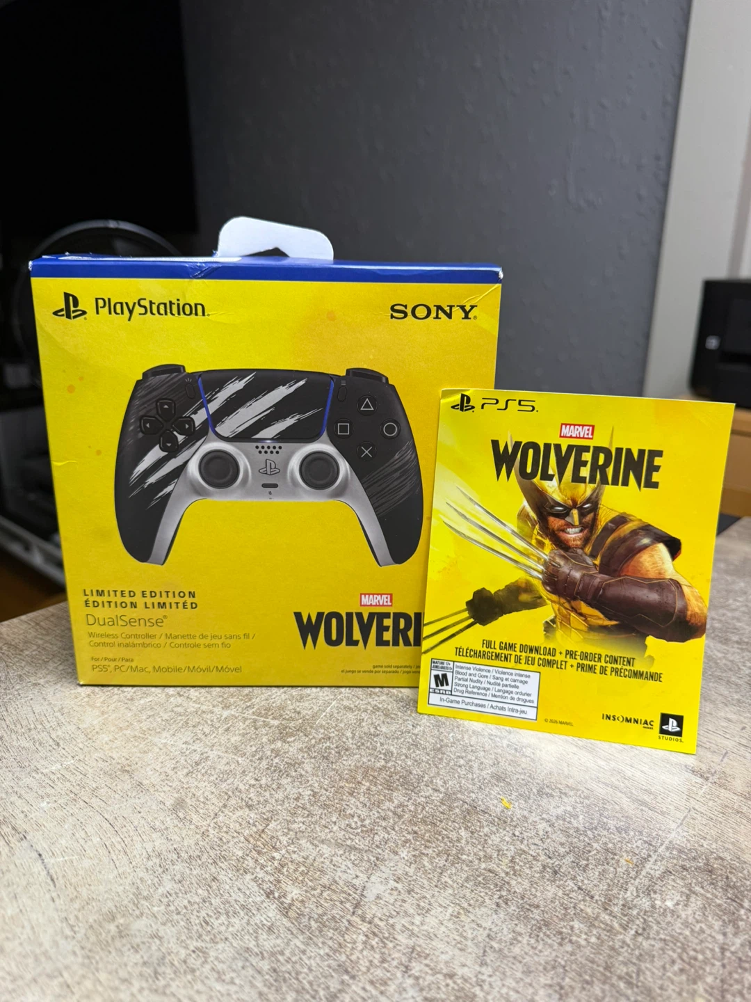 Bnew sealed limited edition controller and game