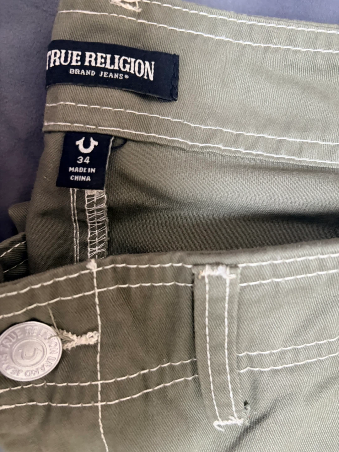 True Religion Cargo Pants Size 34 - photo 5