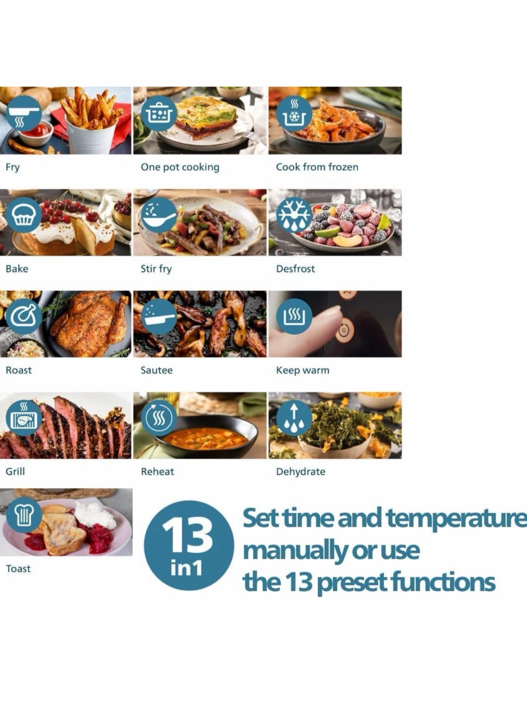 Philips 13-in-1 Digital Air Fryer - photo 5