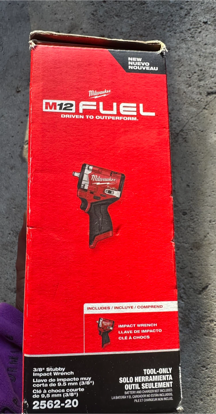 Milwaukee M12 FUEL 3/8" Stubby Impact Wrench (2562-20) - photo 3