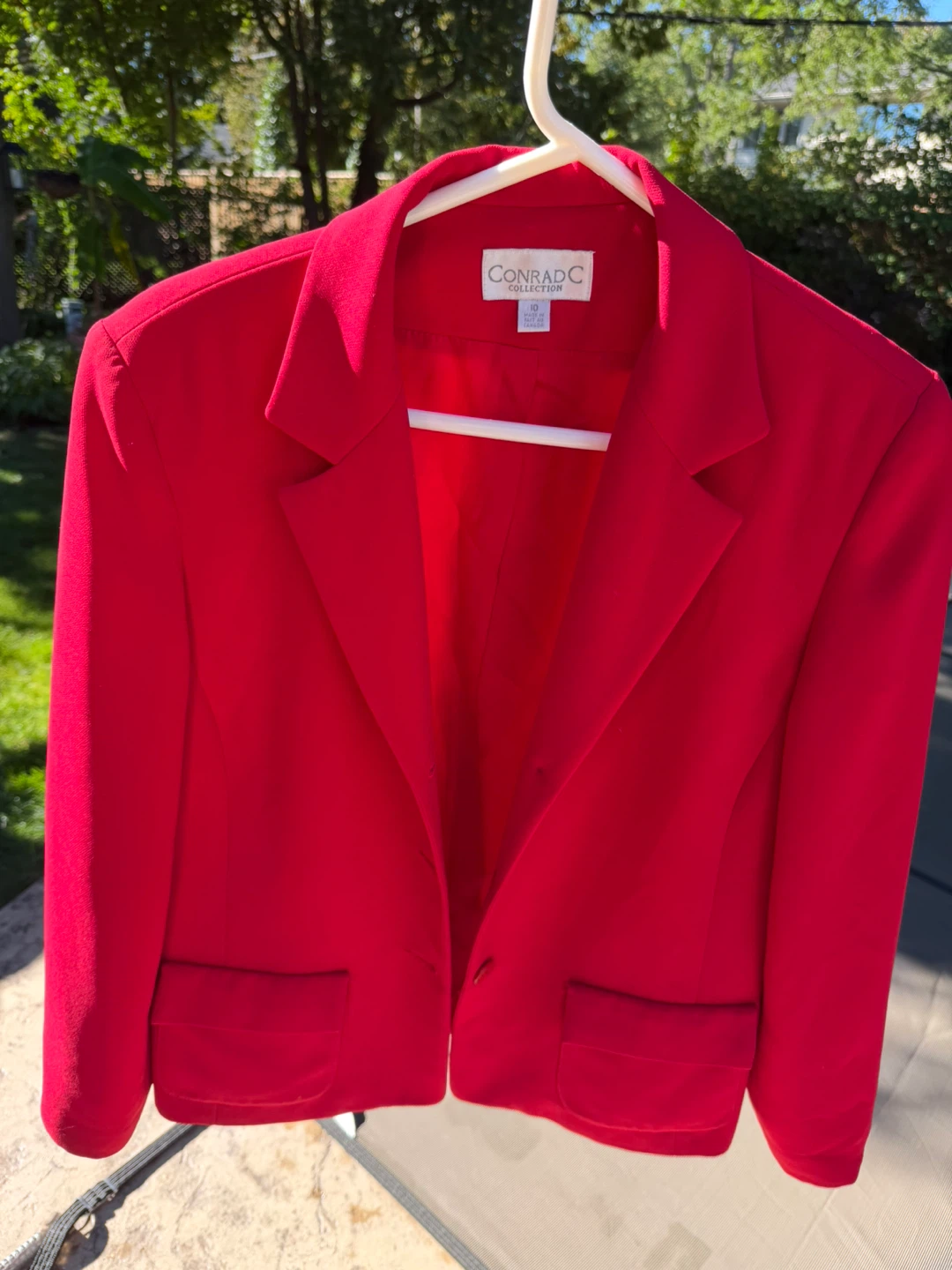 Conrad C Collection Red Blazer