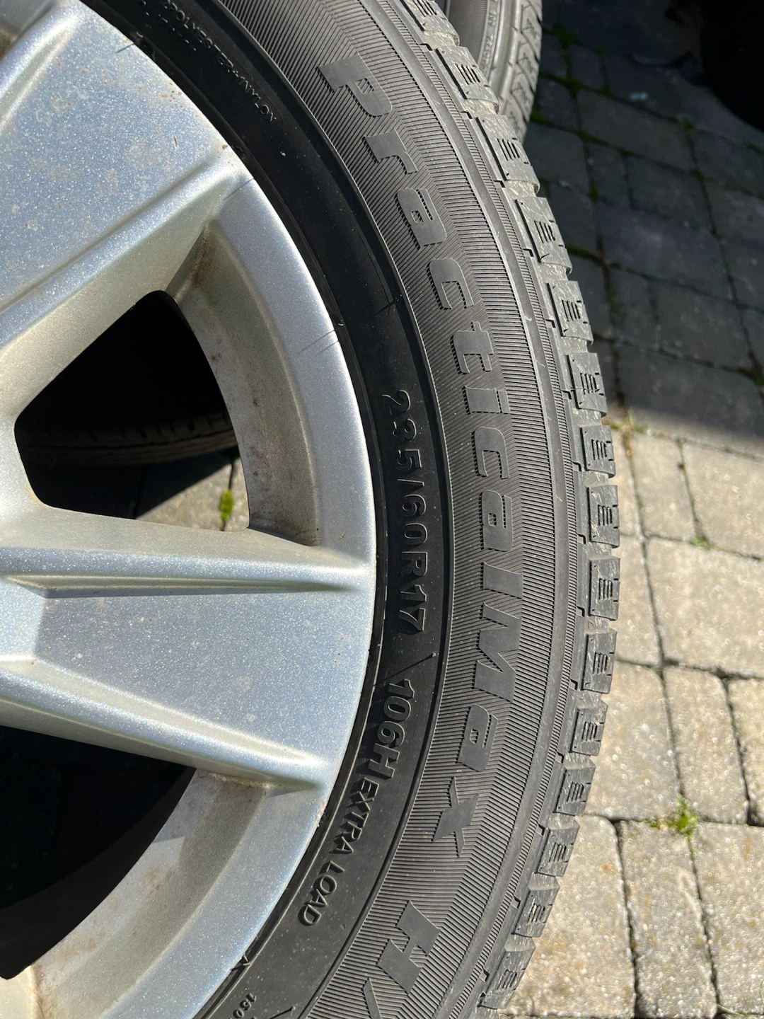 235/60R17Practical Max All Season SUV Tires with Rims - photo 4