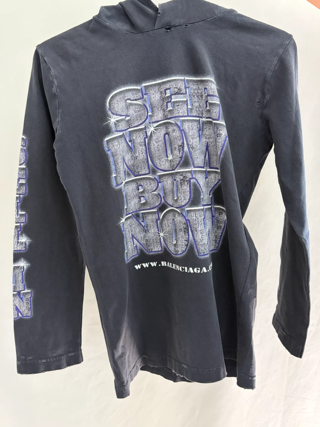 Balenciaga See Now Buy Now Hoodie