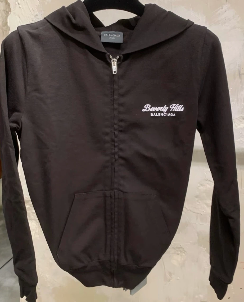 Balenciaga Beverly Hills Unisex Zip Hoodie - photo 2