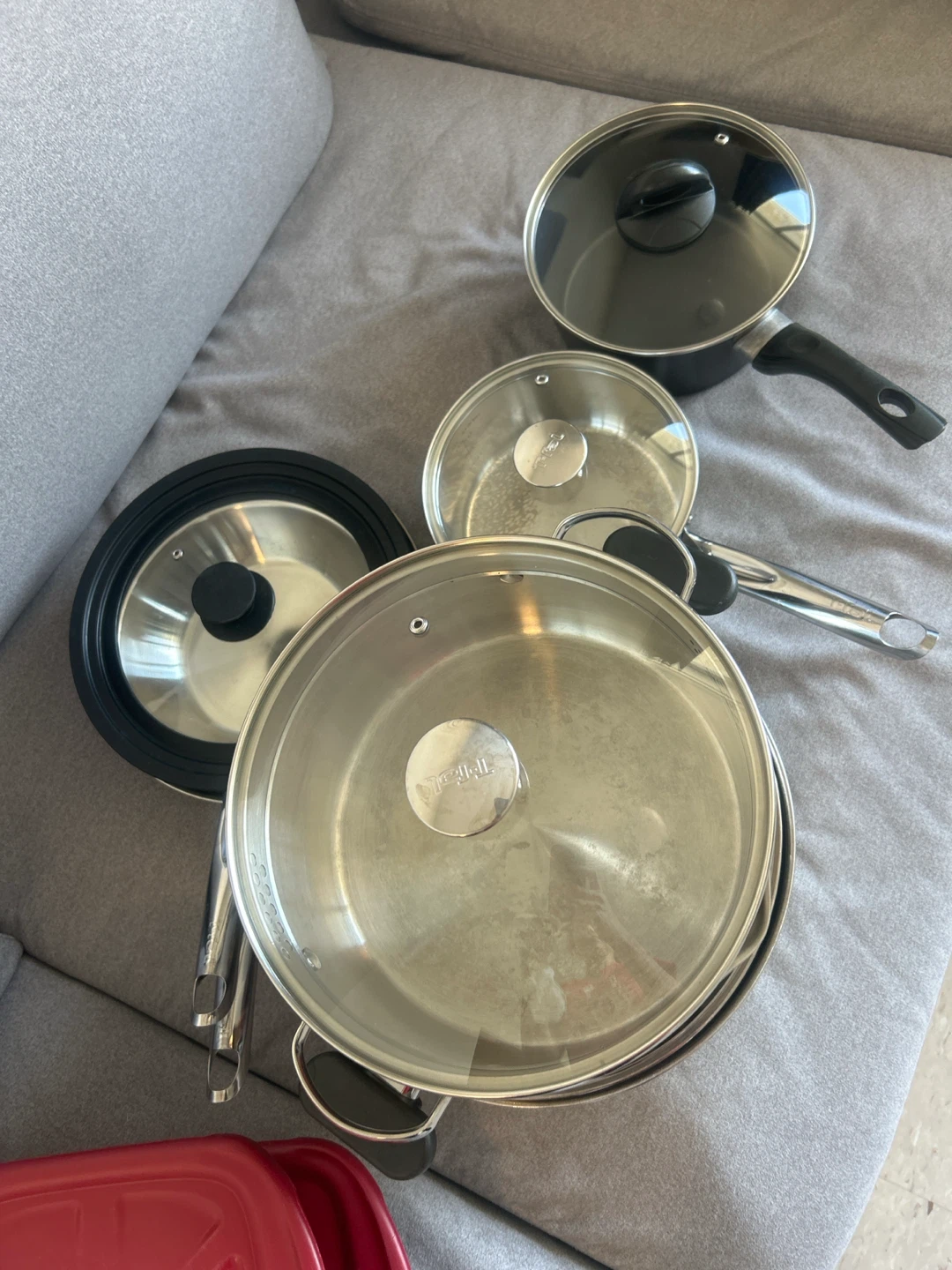T-fal Cookware and Anchor Hocking Glass Set - photo 2