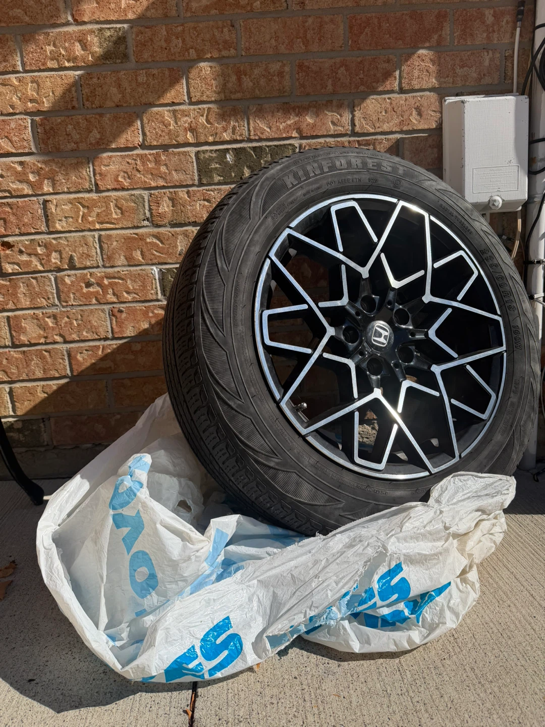 “18 Honda Rims And Tires Full Set wheels