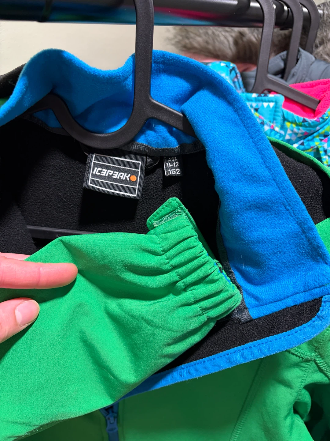 Softshell Jacket Icepeak Green Kids - photo 2