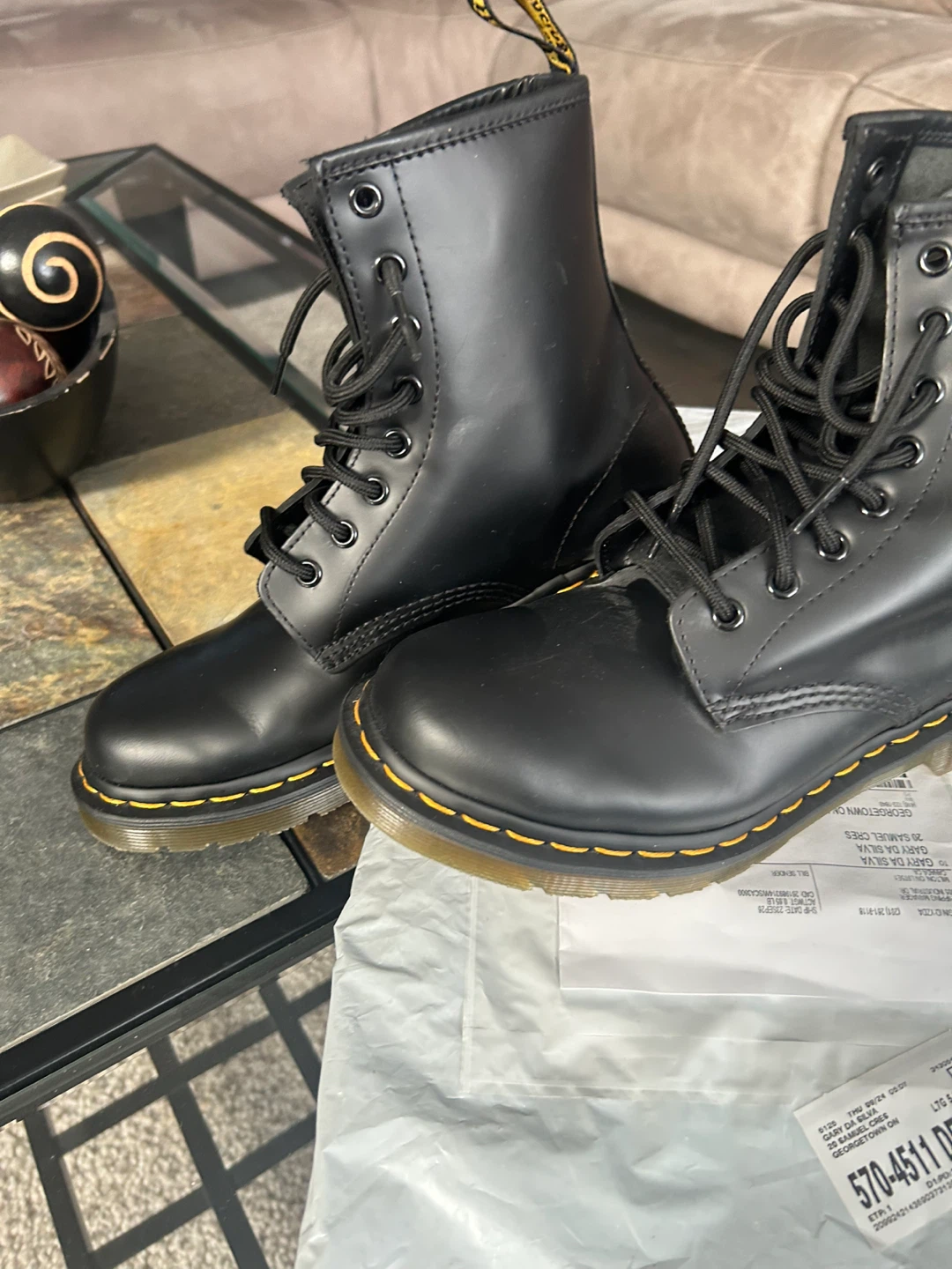 Dr. Martens 1460 Black Boots - photo 2