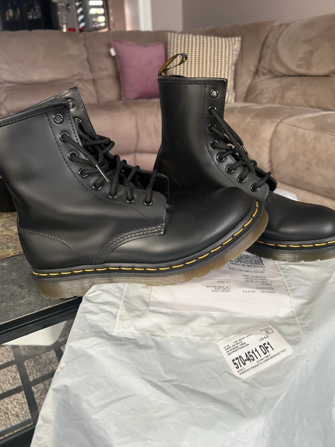 Dr. Martens 1460 Black Boots - photo 3