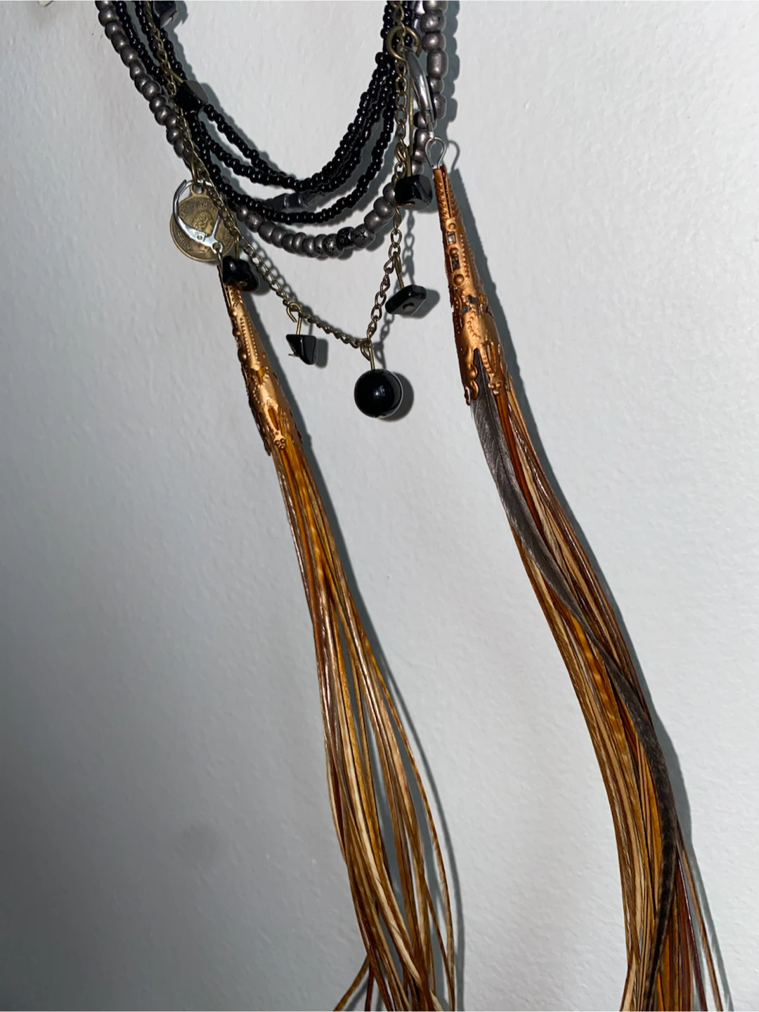 Long Feather Earrings