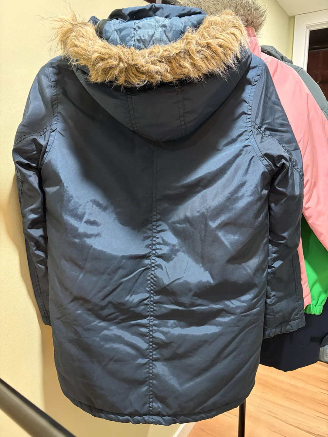 Boys 10-11  Winter Parka H&M Navy - photo 2