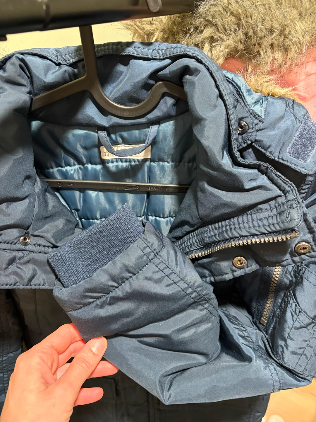 Boys 10-11  Winter Parka H&M Navy - photo 3