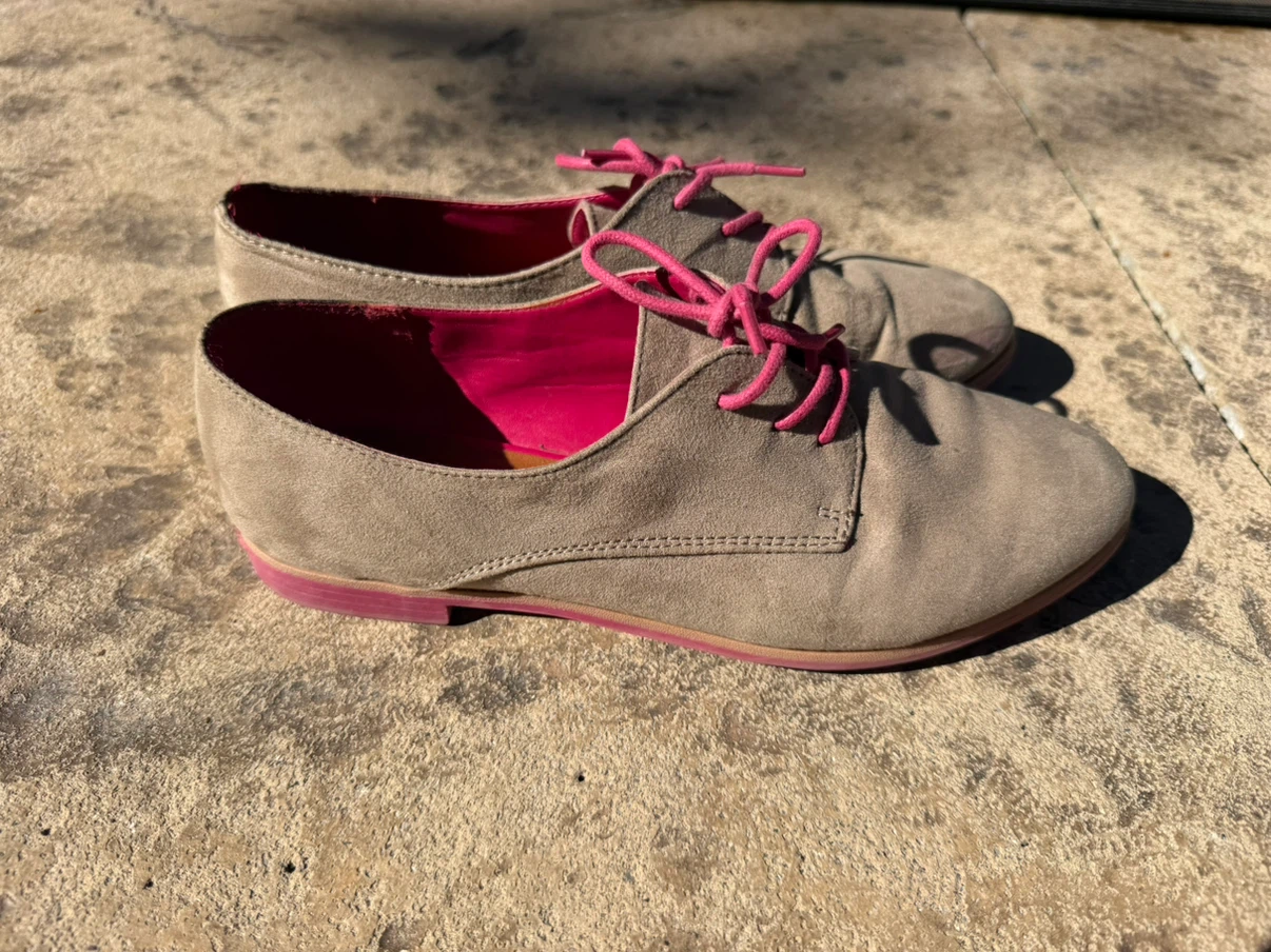 Mossimo Supply Co. Taupe Suede Shoes - photo 2
