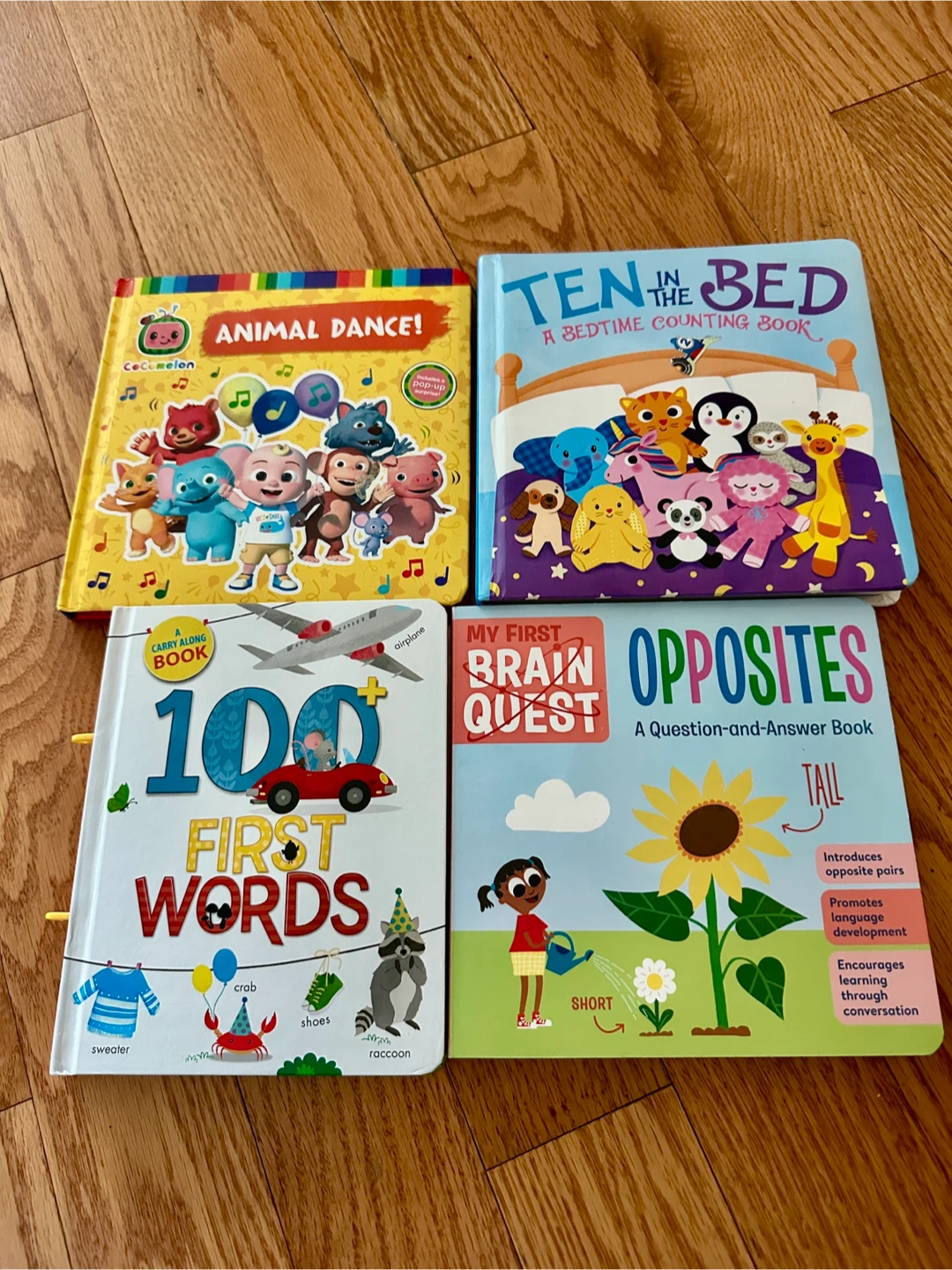 Set of 4 Children's Board Books