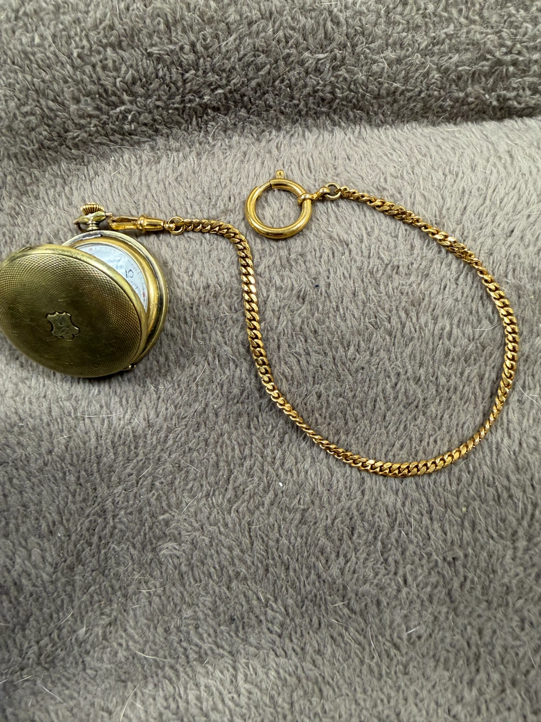 Vintage Caravelle 8365 Mechanical Pocket Watch - photo 4