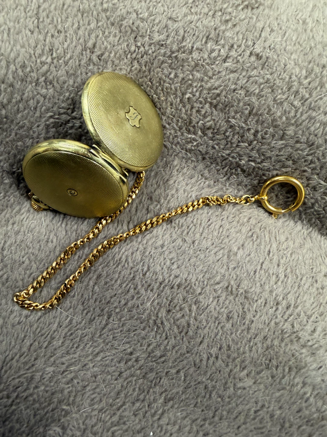 Vintage Caravelle 8365 Mechanical Pocket Watch - photo 5