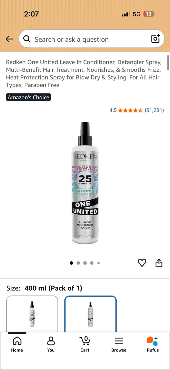 Redken One United Leave-In Conditioner - photo 2