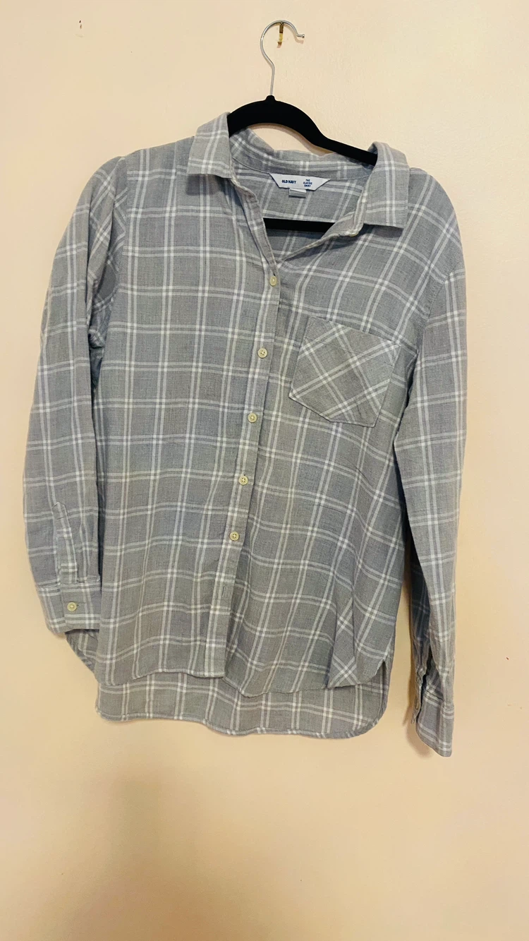 Old Navy size large ladies flannel - photo 3