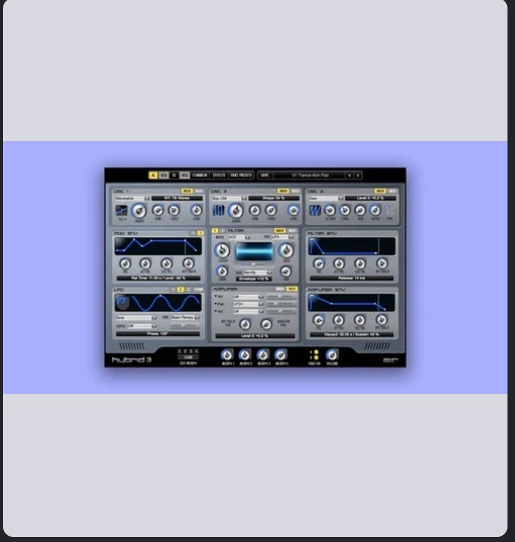 AIR Music Tech Hybrid 3 Software Synthesizer - photo 2
