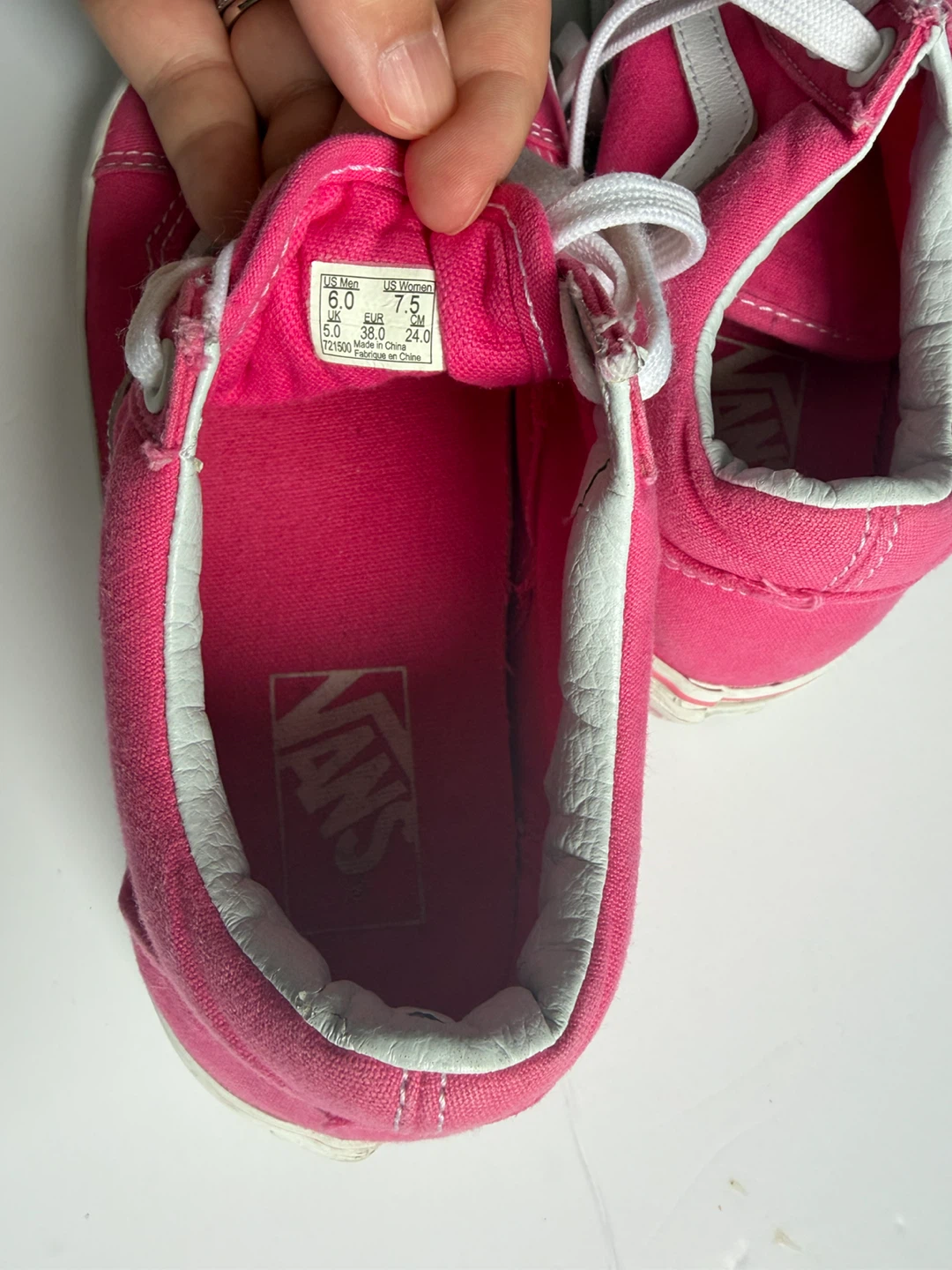Vans Old Skool Pink Sneakers - photo 4