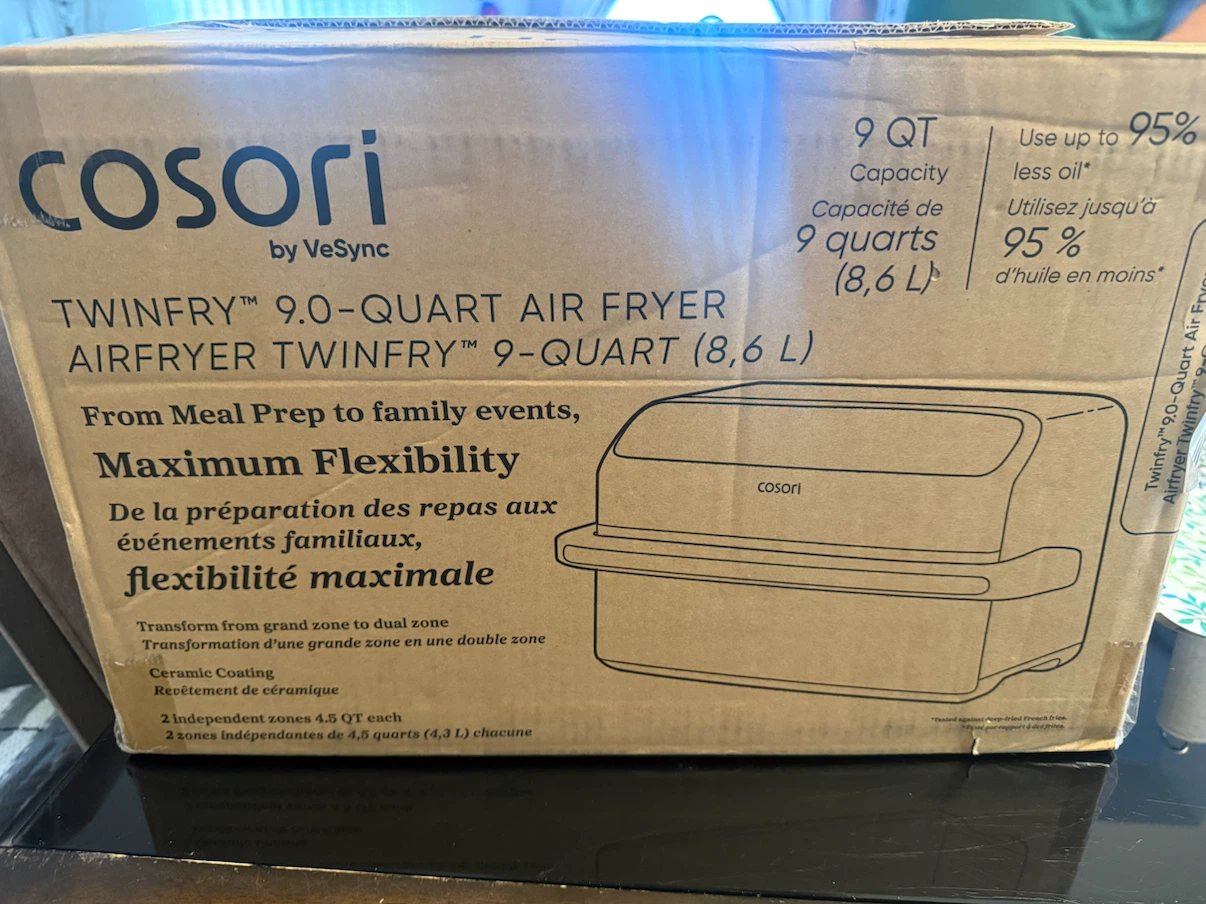 Cosori Twinfry 9-Quart Air Fryer - photo 3