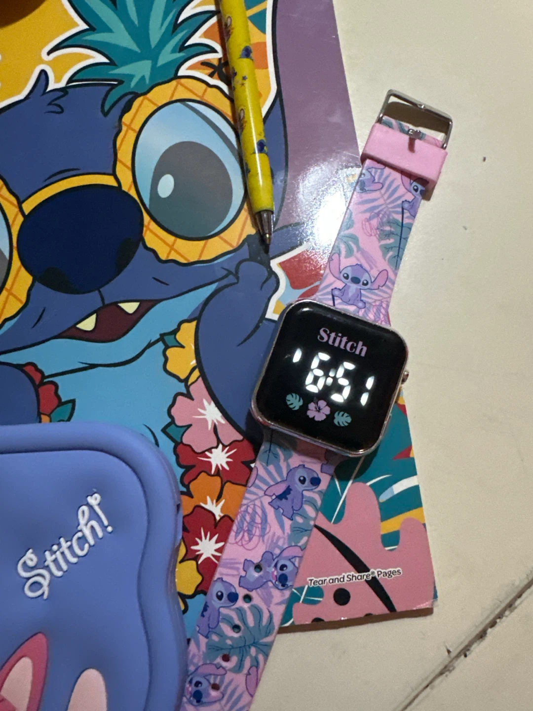 Disney Stitch Themed Karaoke Microphone - photo 3