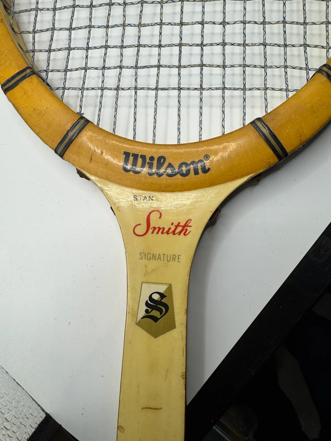 Wilson Stan Smith Signature Wood Tennis Racket - photo 2