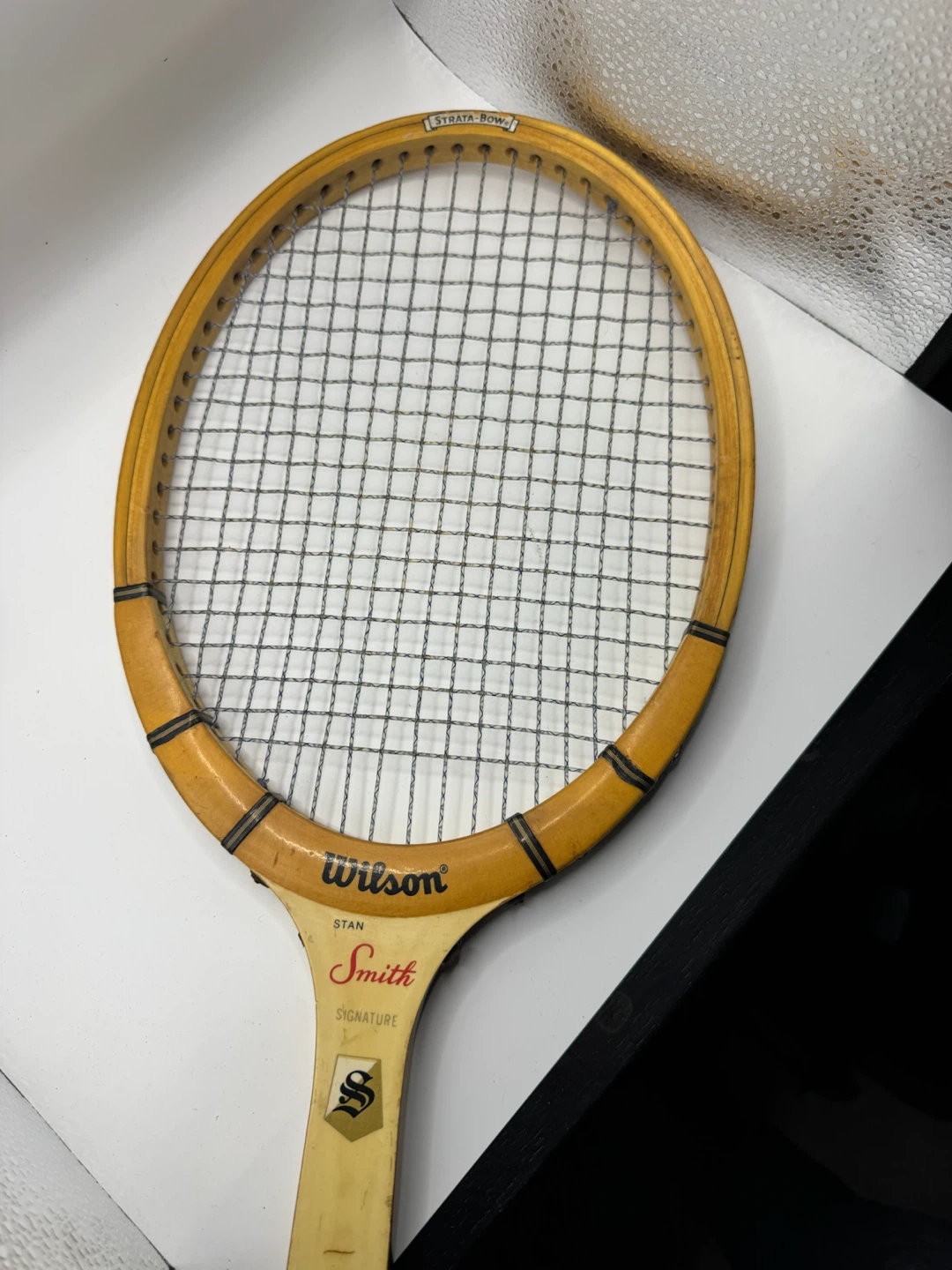 Wilson Stan Smith Signature Wood Tennis Racket - photo 3