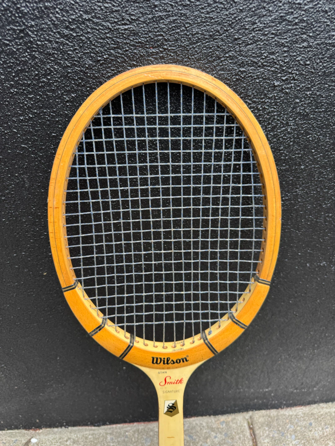 Wilson Stan Smith Signature Wood Tennis Racket - photo 5