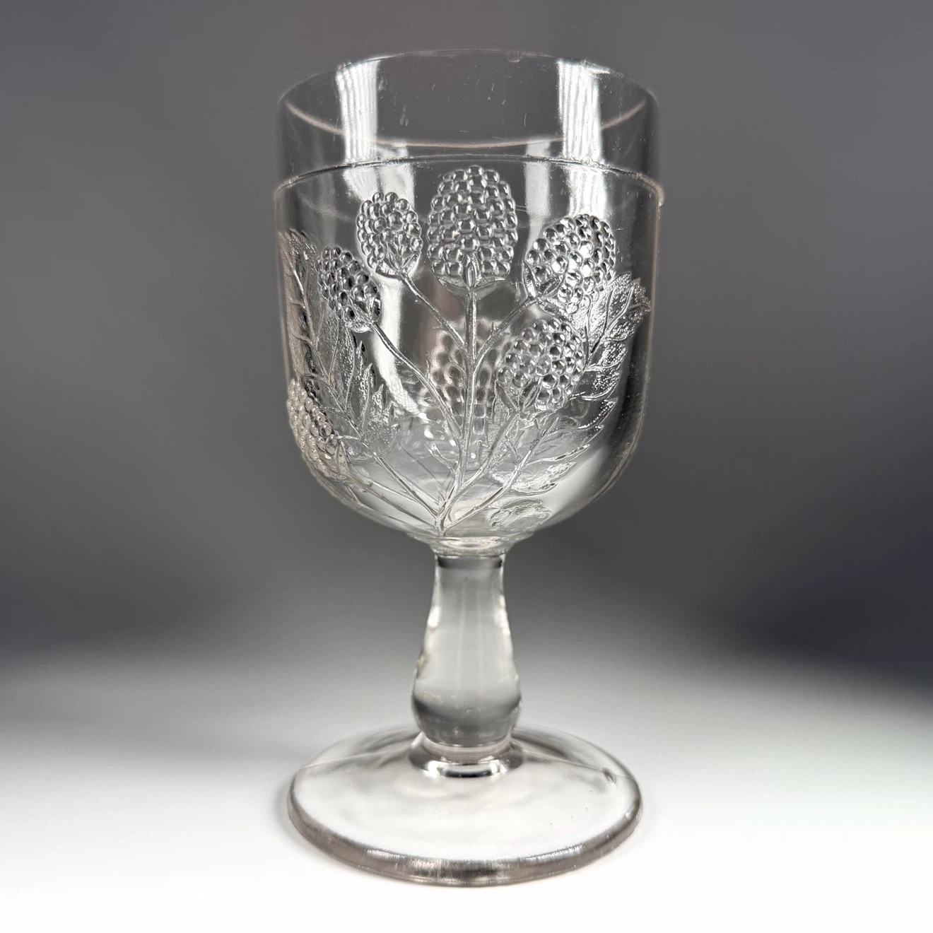 Antique ~1870’s Pressed Glass Goblets (Lot 1) - photo 2