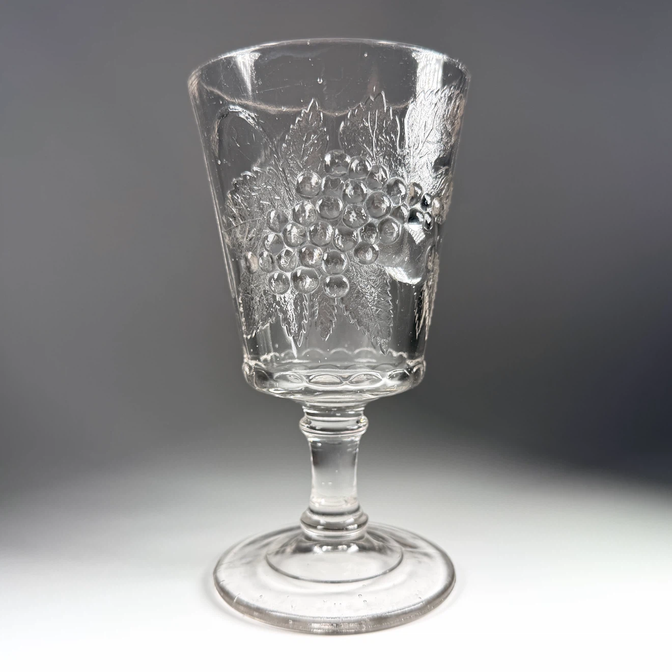 Antique ~1870’s Pressed Glass Goblets (Lot 1) - photo 5