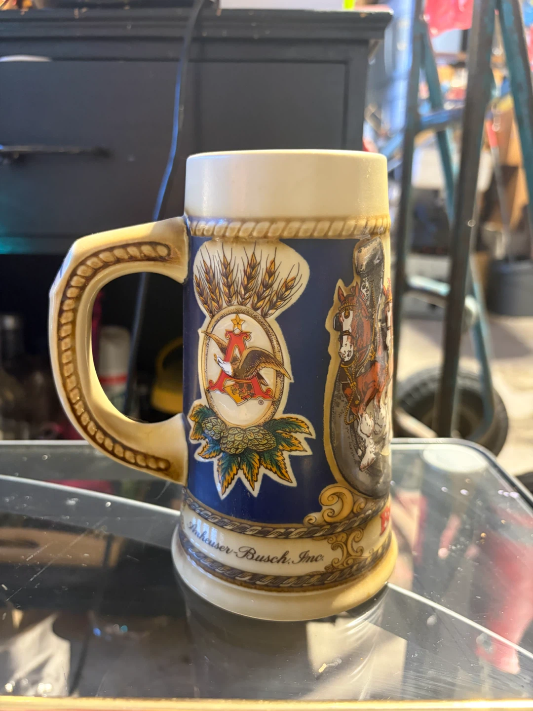 Budweiser Anheuser-Busch Collectors Beer Stein - photo 3