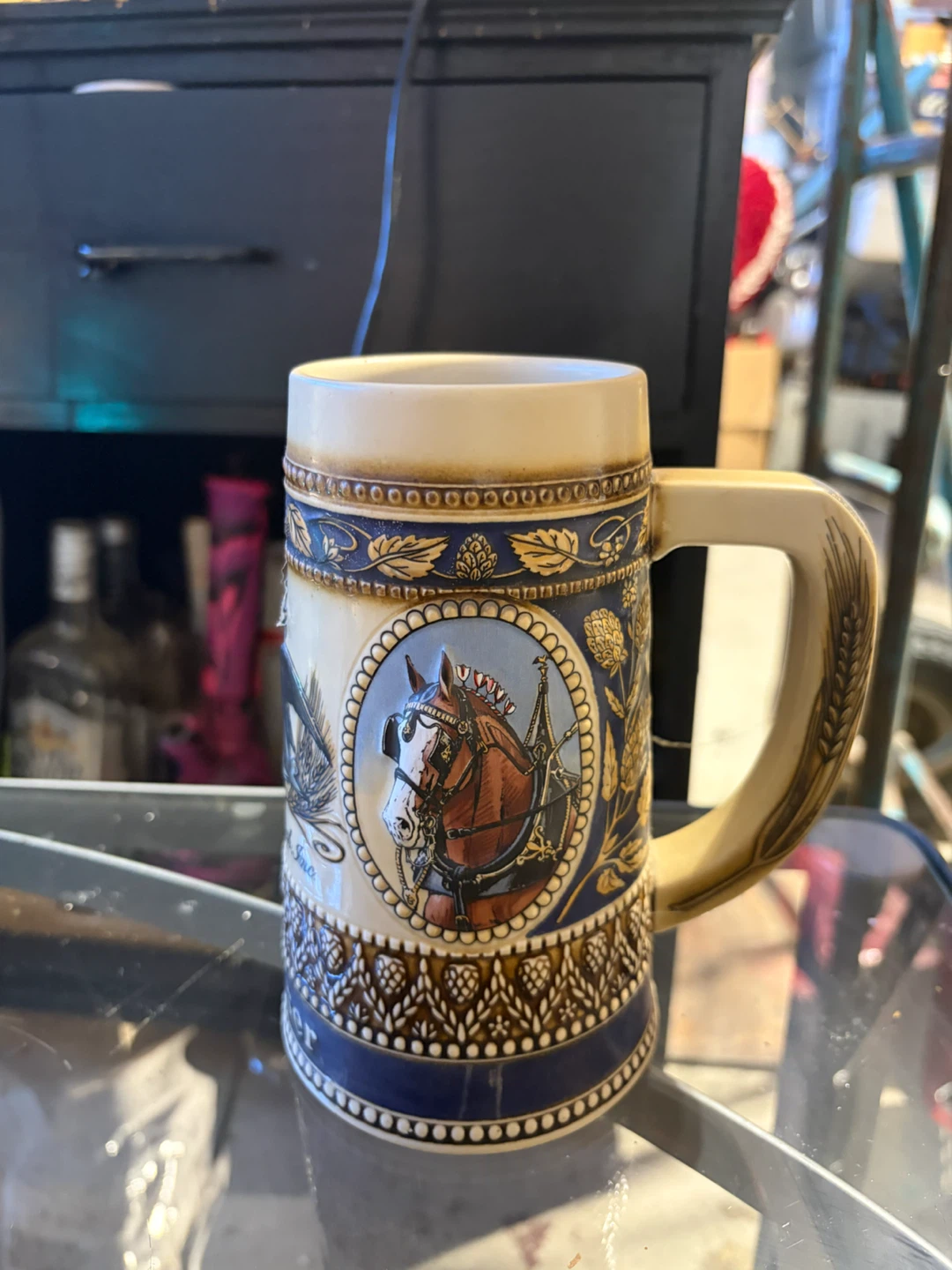 Vintage Budweiser Anheuser-Busch Beer Stein
