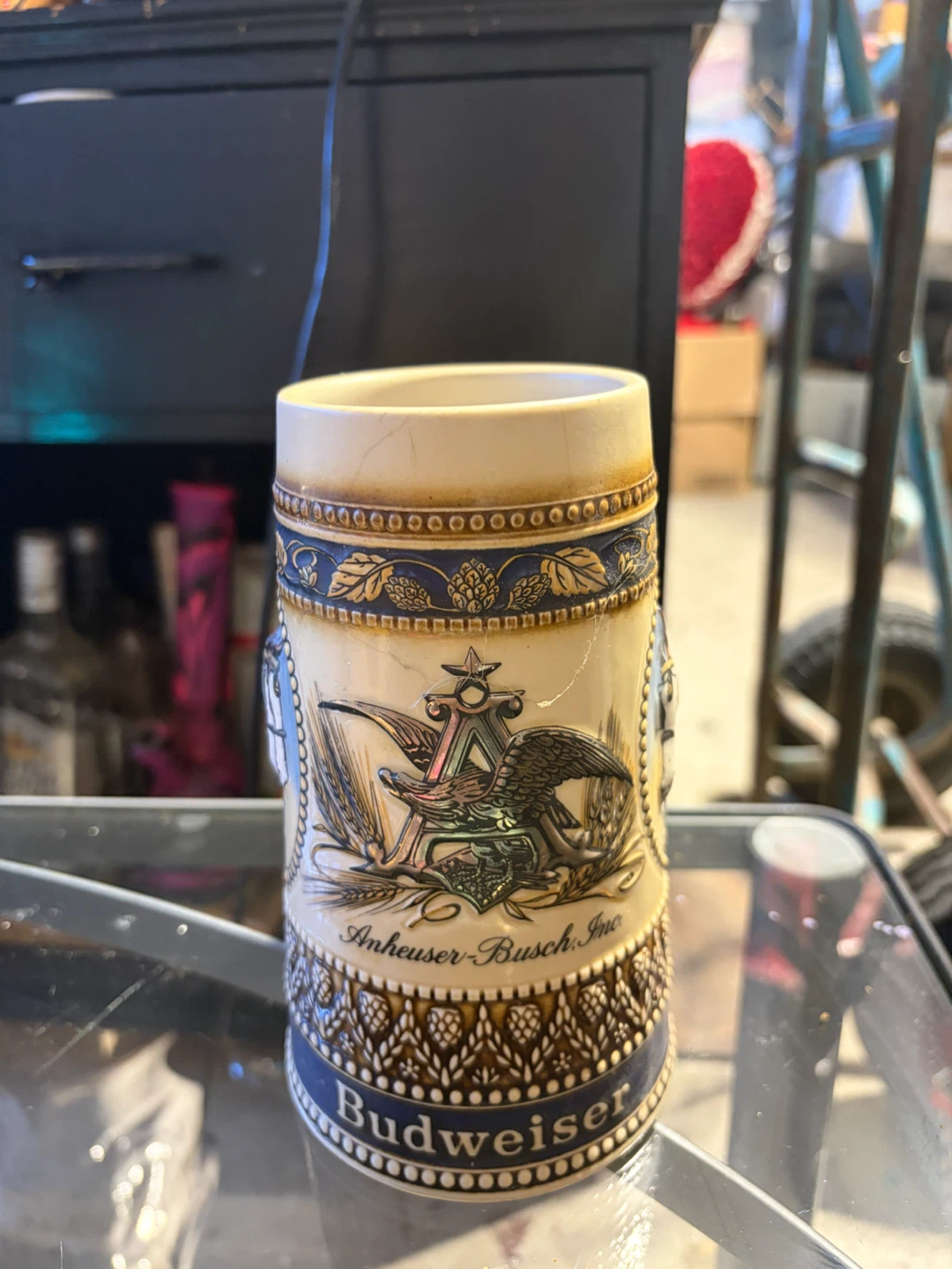 Vintage Budweiser Anheuser-Busch Beer Stein - photo 2