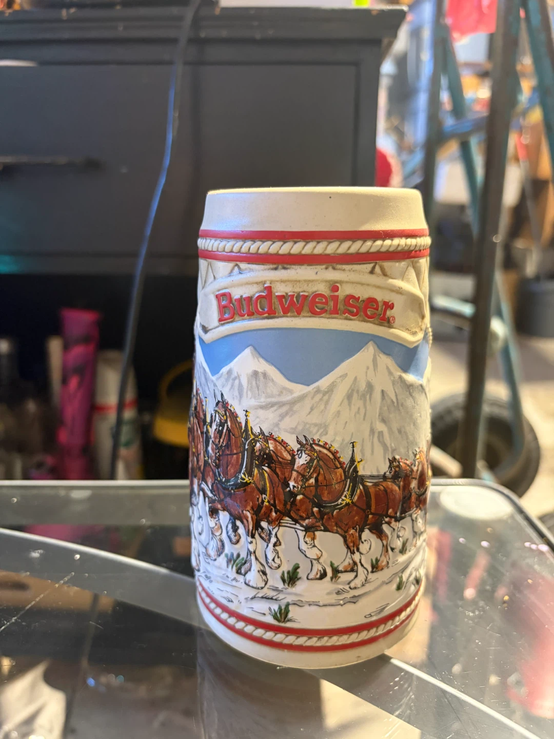 Budweiser Clydesdales A-Series Beer Stein - photo 2