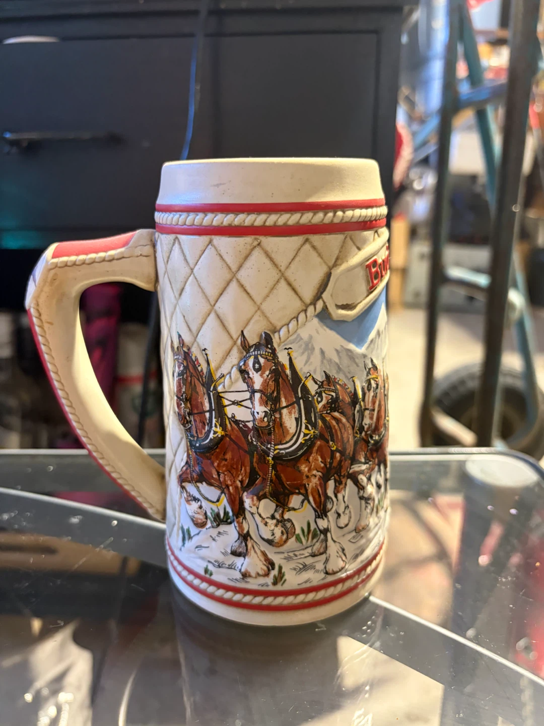 Budweiser Clydesdales A-Series Beer Stein - photo 3