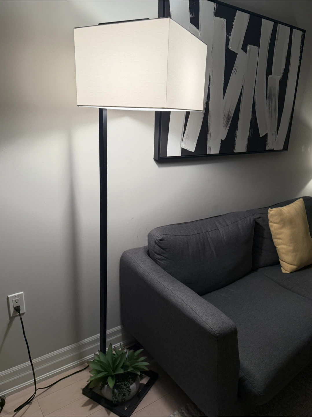 Floor Lamp  (Brayden Studio Grayson 68" Arched Floor Lamp - photo 2