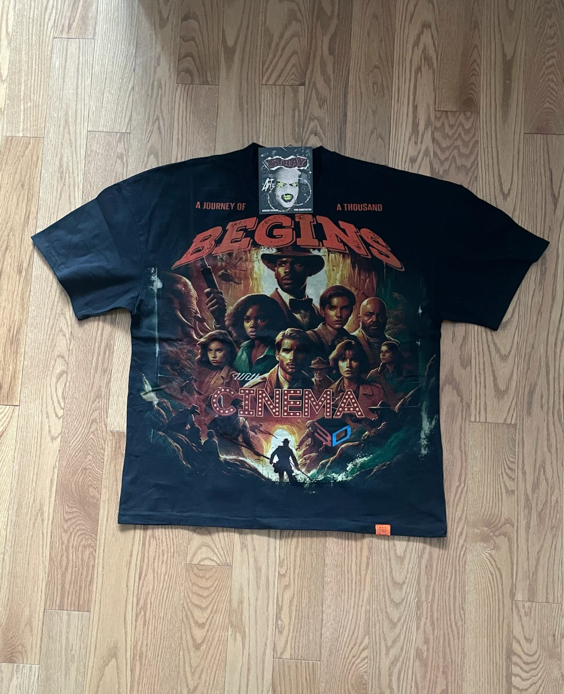 Stray Industries Cinema Graphic T-Shirt