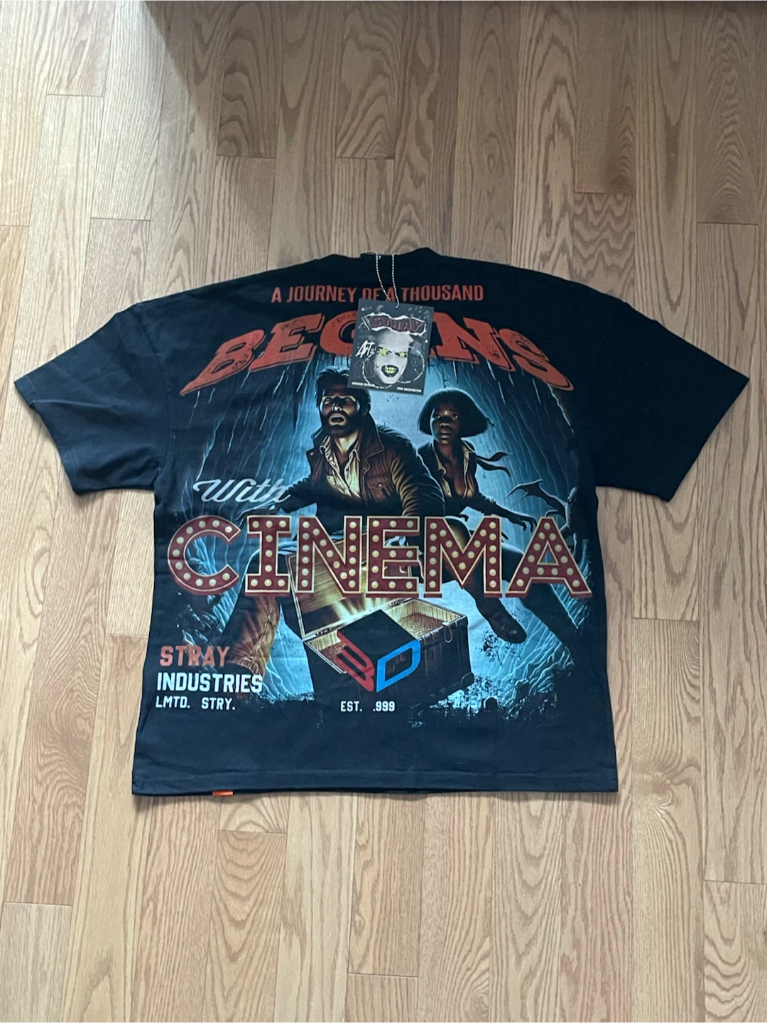 Stray Industries Cinema Graphic T-Shirt - photo 2