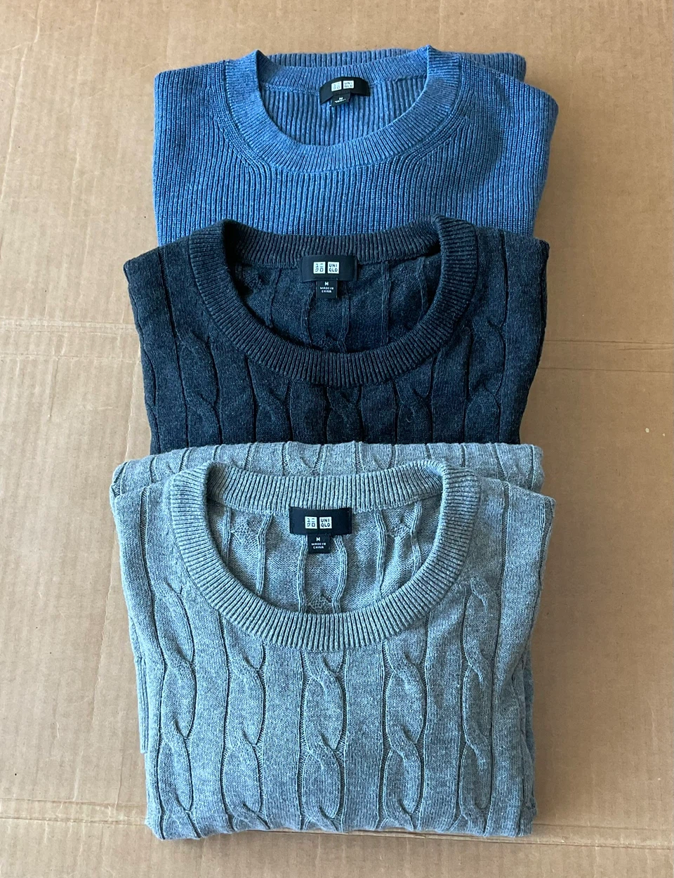 Men's Sweater Bundle - Uniqlo, Topman, Jack & Jones - Size M - photo 2