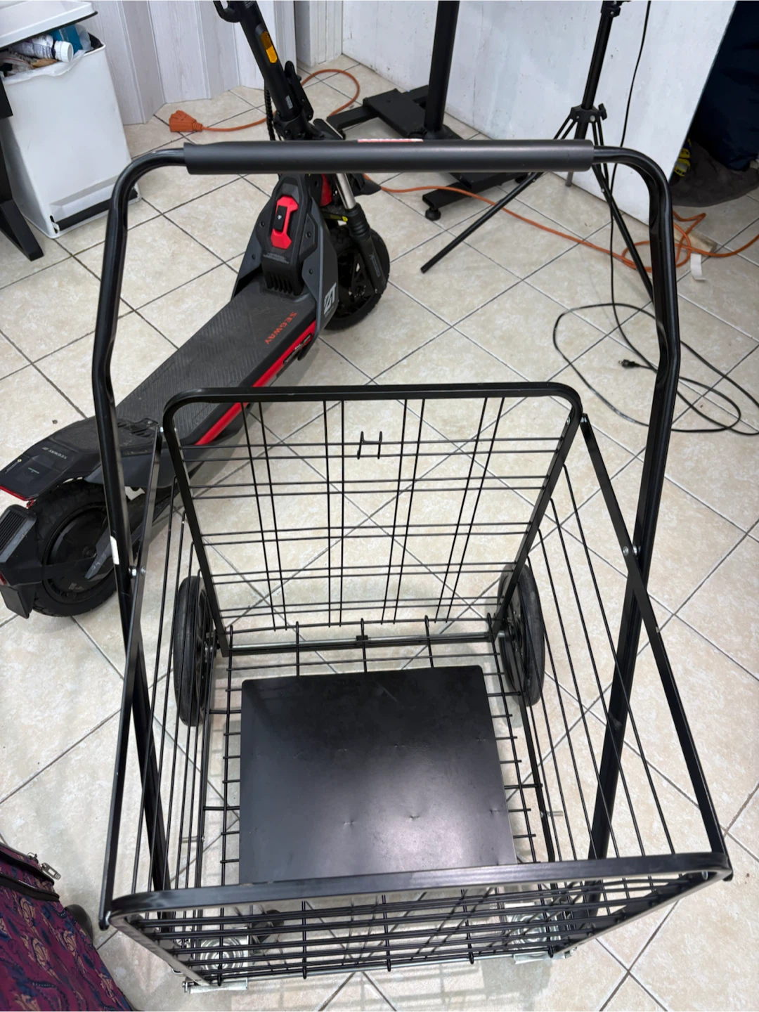 GNAUSA Folding Metal Utility Cart - photo 3
