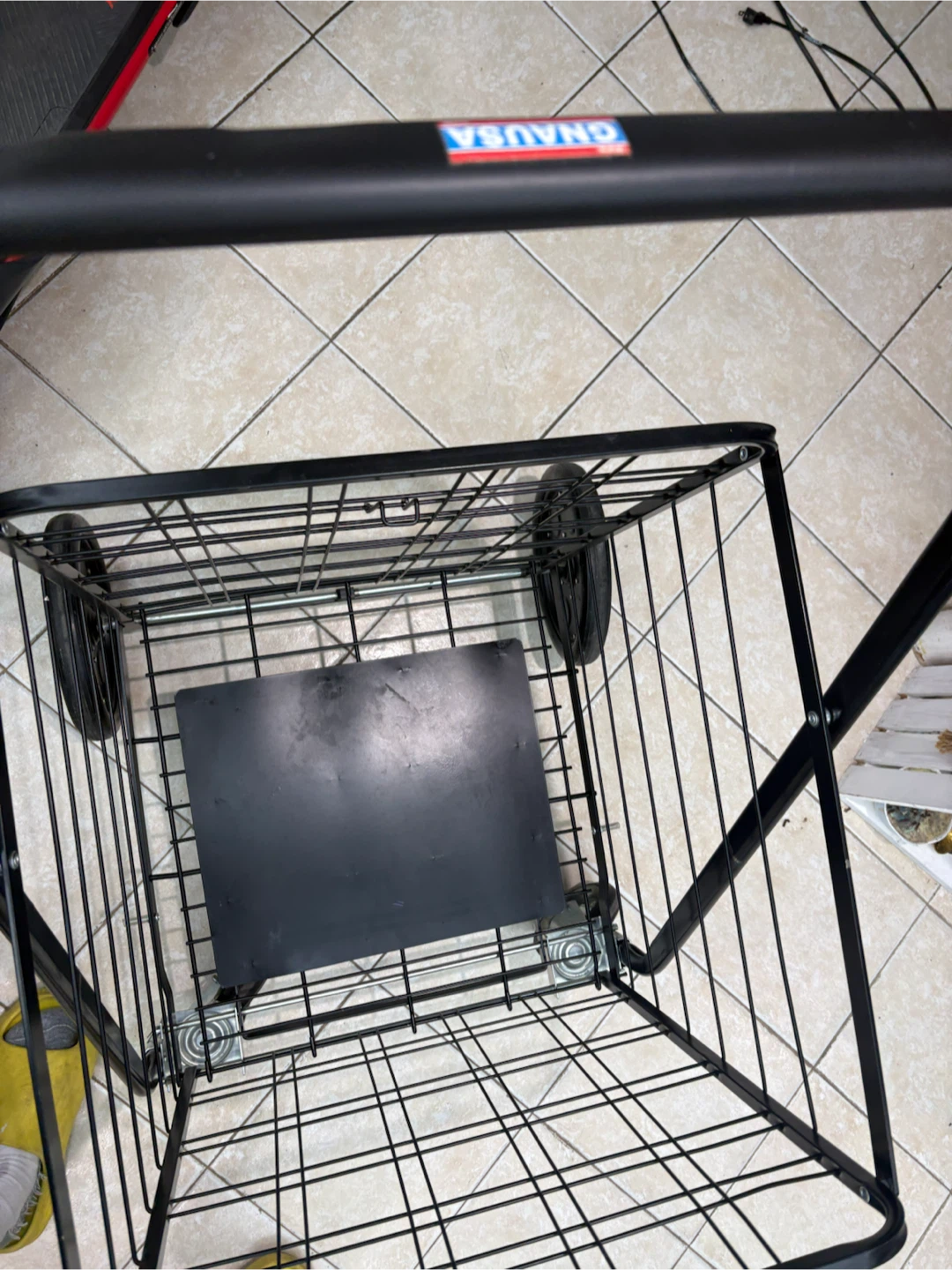 GNAUSA Folding Metal Utility Cart - photo 5