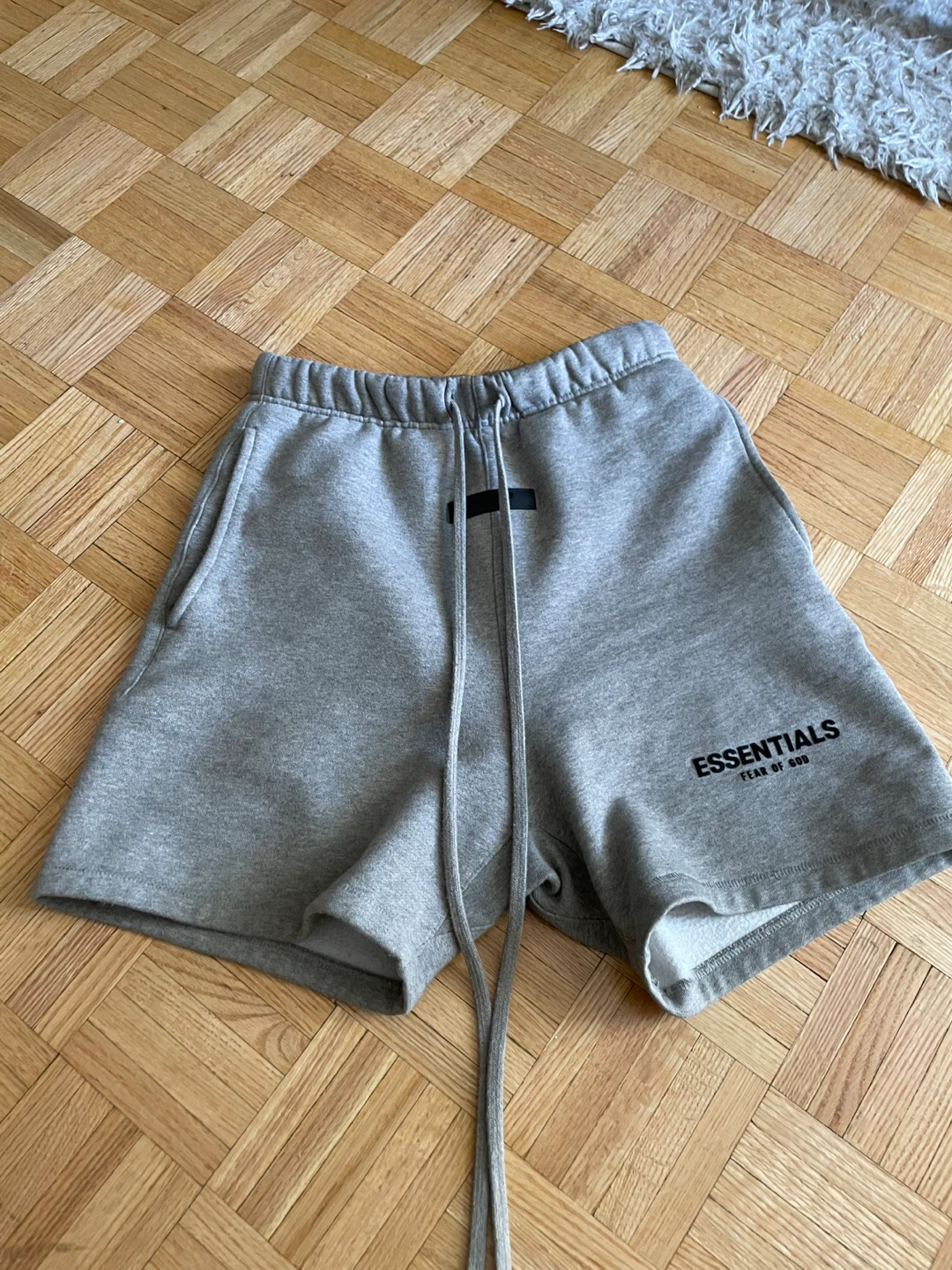 Essentials Fear of God Grey Shorts - photo 2