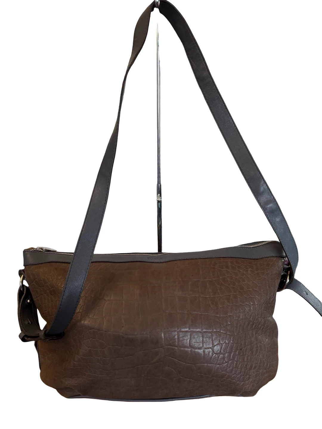 Authentic Furla Brown Leather Crossbody Bag - photo 2