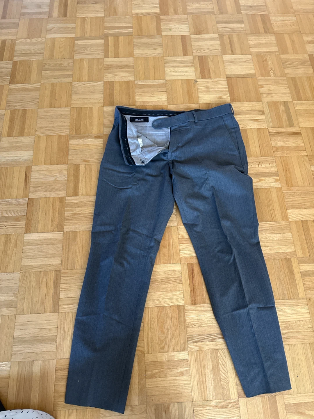 Strauss Grey Dress Pants