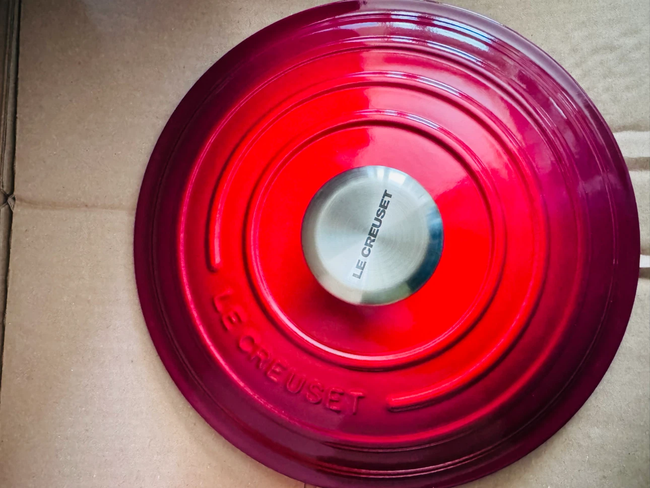 NEW Le Creuset - 5L Deep  “Cerise” Oven - Retail $550 + tax