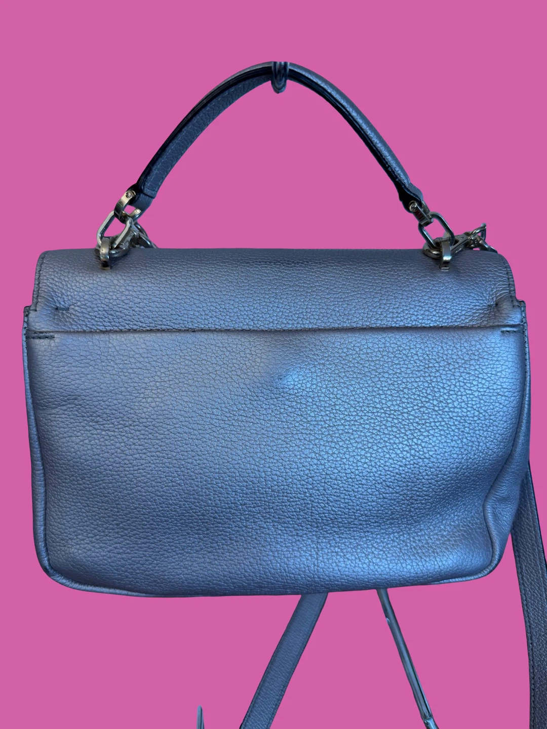 Authentic MCM Studded Leather Crossbody Bag - photo 3