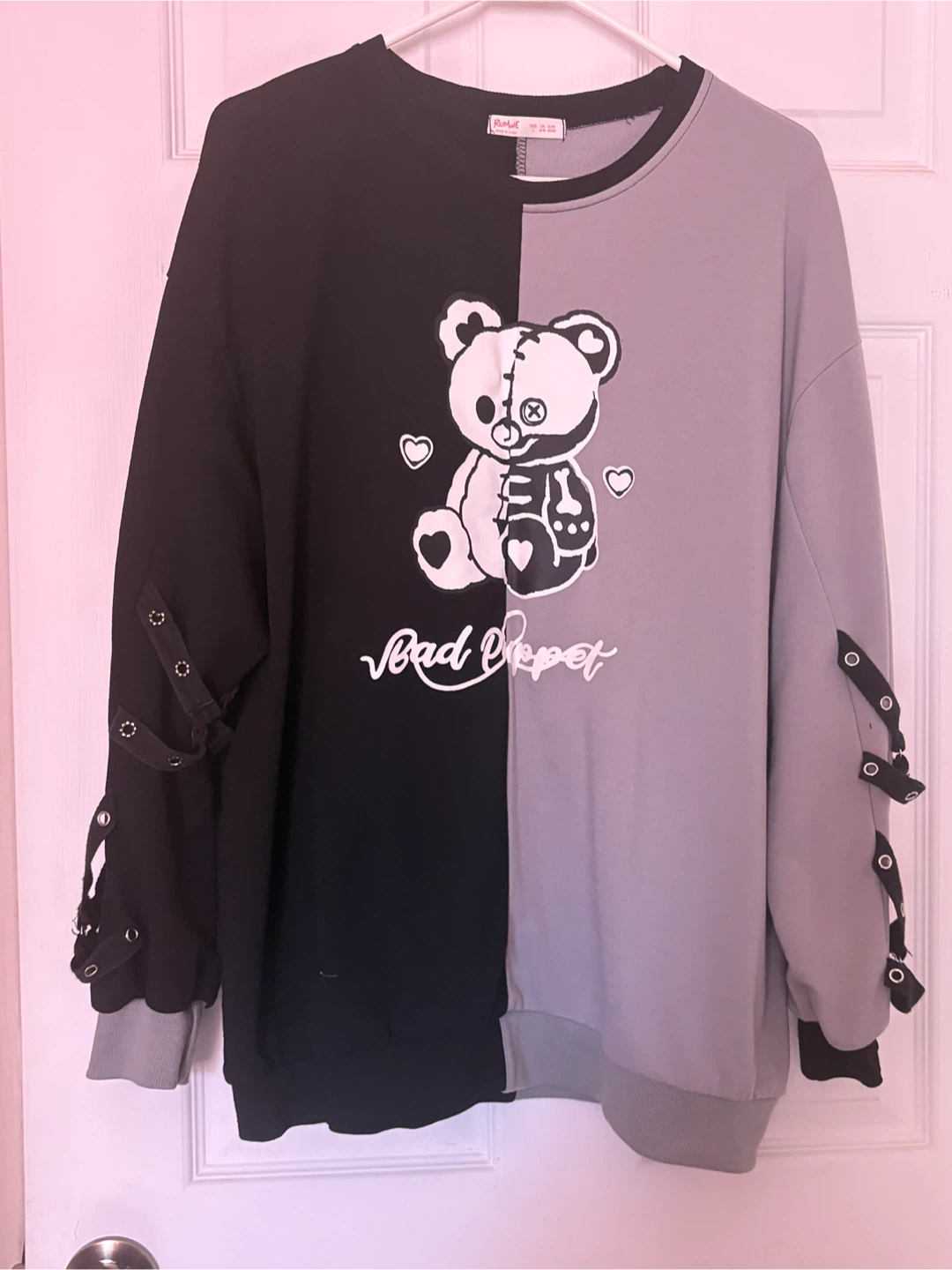 Romwe Bad Puppet Sweatshirt
