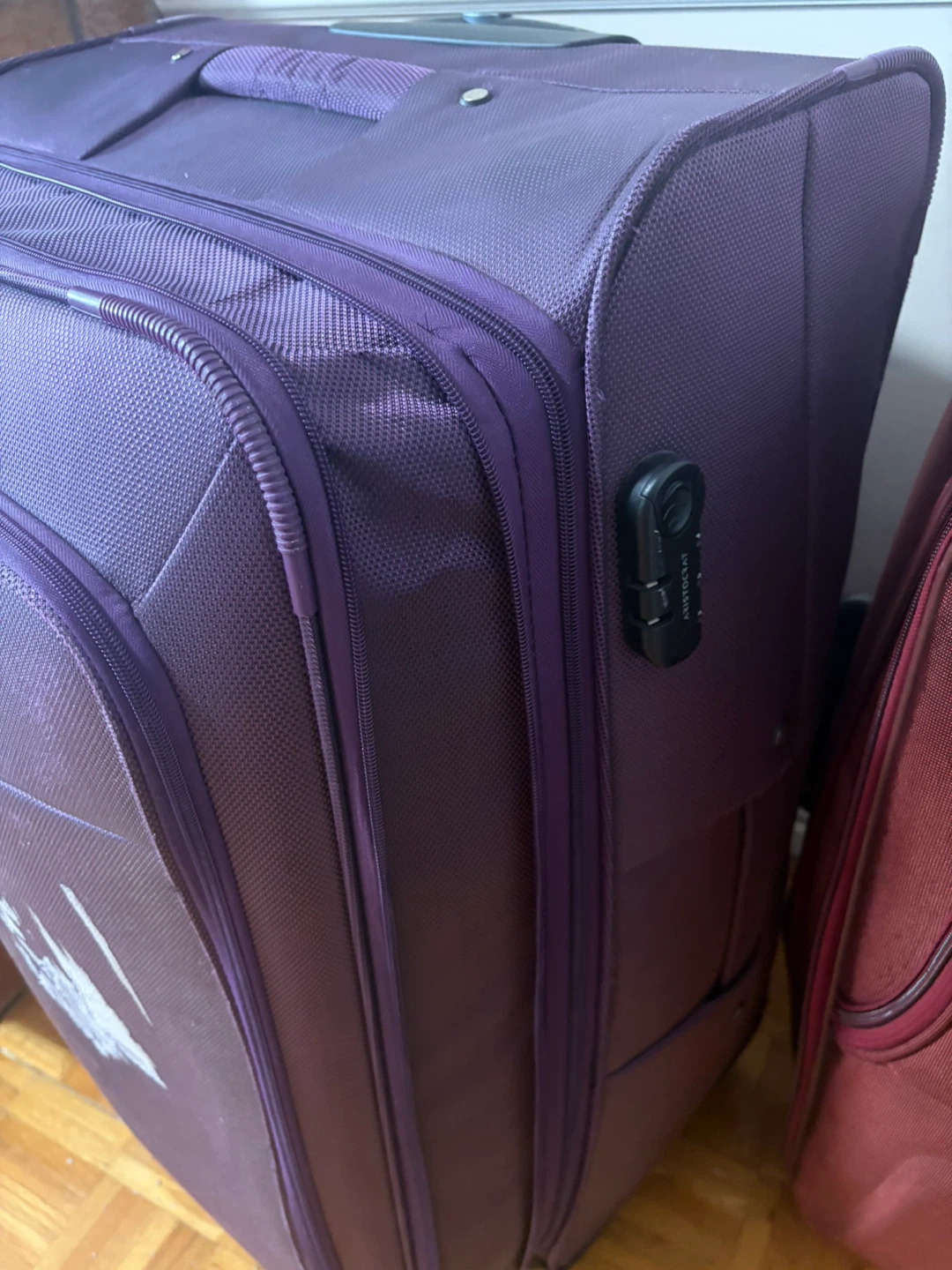 Expandable Softside Check-In Luggage 4 Spinner Wheels, Lock - photo 5